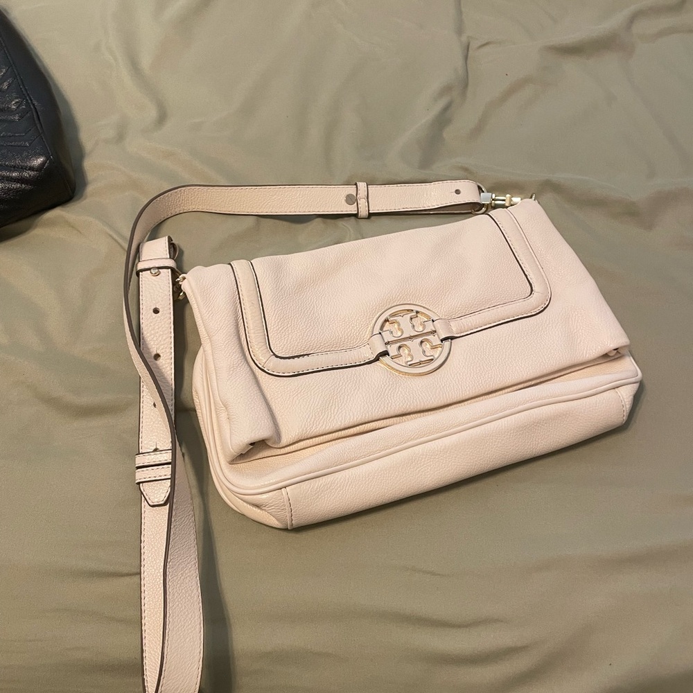 Tory Burch cream cross body